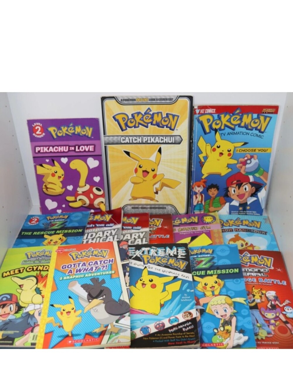 Pokemon Scholastic Book Lot